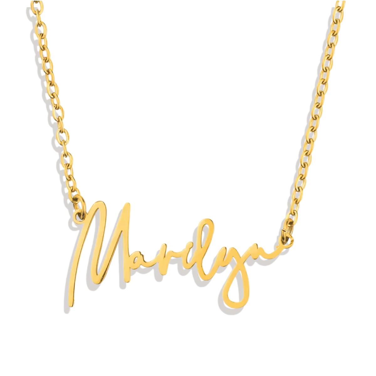 Monroe Name Necklace