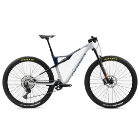 N23705N2 BICICLETA OIZ M30 2023 COLOR HALO SILVER-BLUE CARBON VIEW MARCA ORBEA T.M