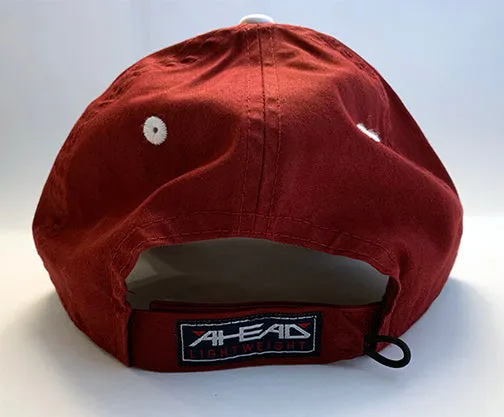 National Park Geek Crimson Hat (Shipping NOT included - US shipping via USPS only)