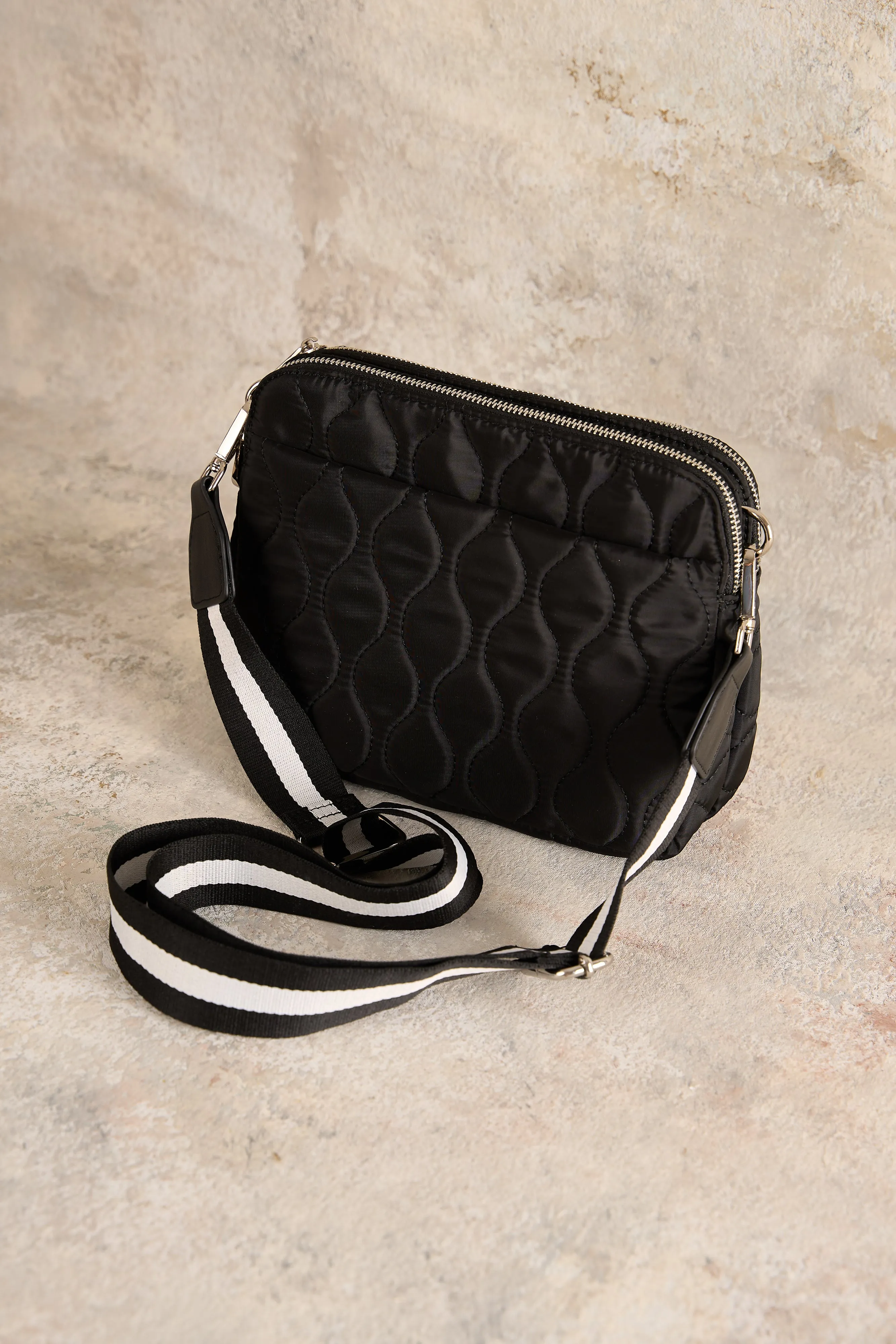 Nicole Quilted Crossbody Bag