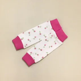 NICU Friendly Leg Warmers Rosebud