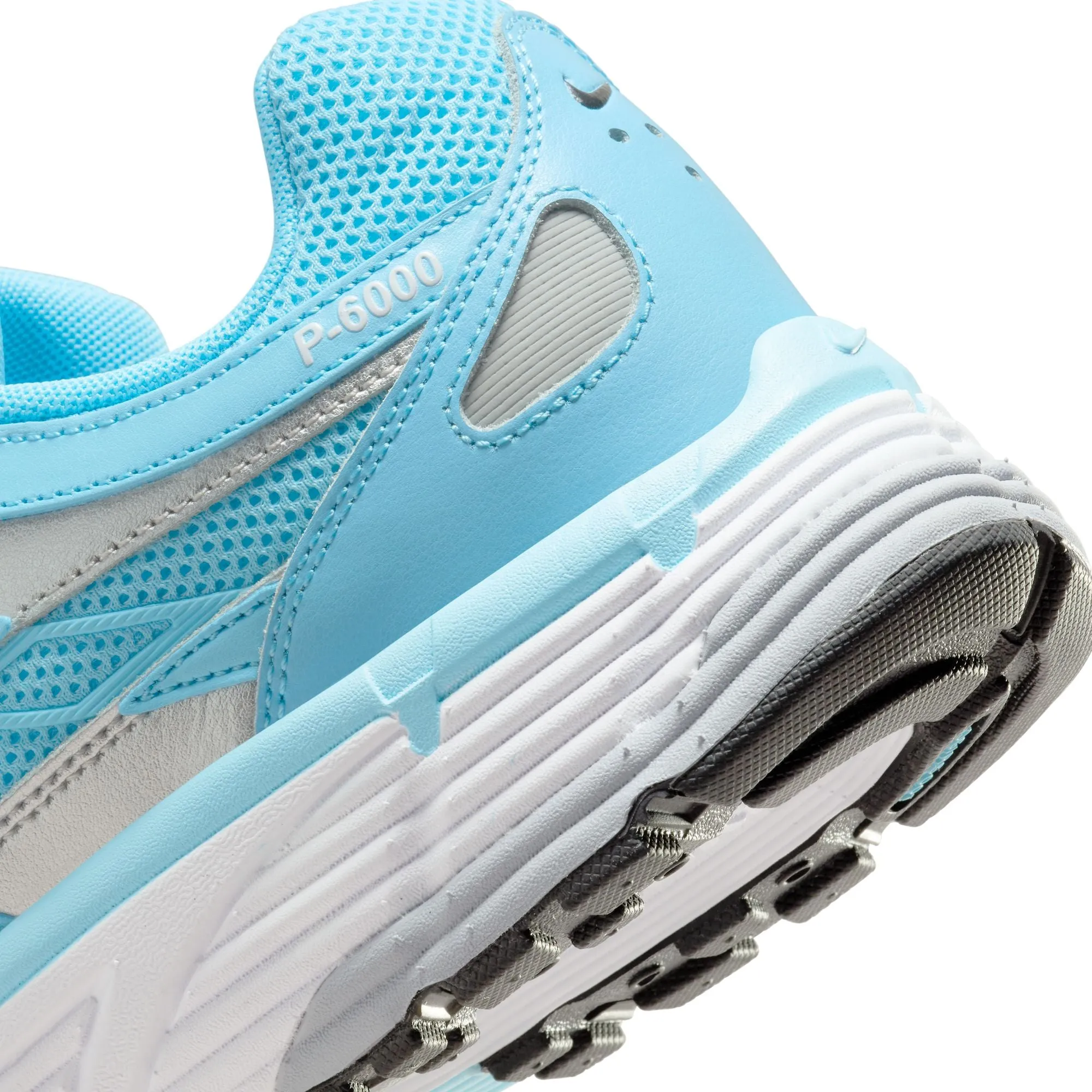 NIKE P-6000 - AQUARIUS BLUE/BLACK-METALLIC SILVER