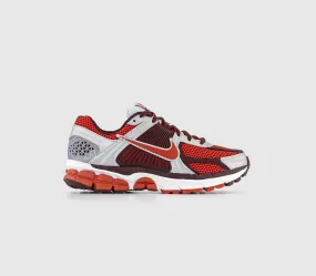 Nike Zoom Vomero Trainers Mystic Red Metallic Platinum Reflect Silver Burgun