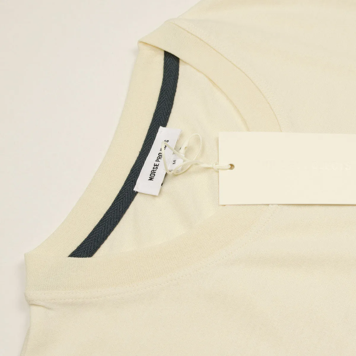 Norse Projects - Jakob Cotton Crepe T-shirt - Ecru