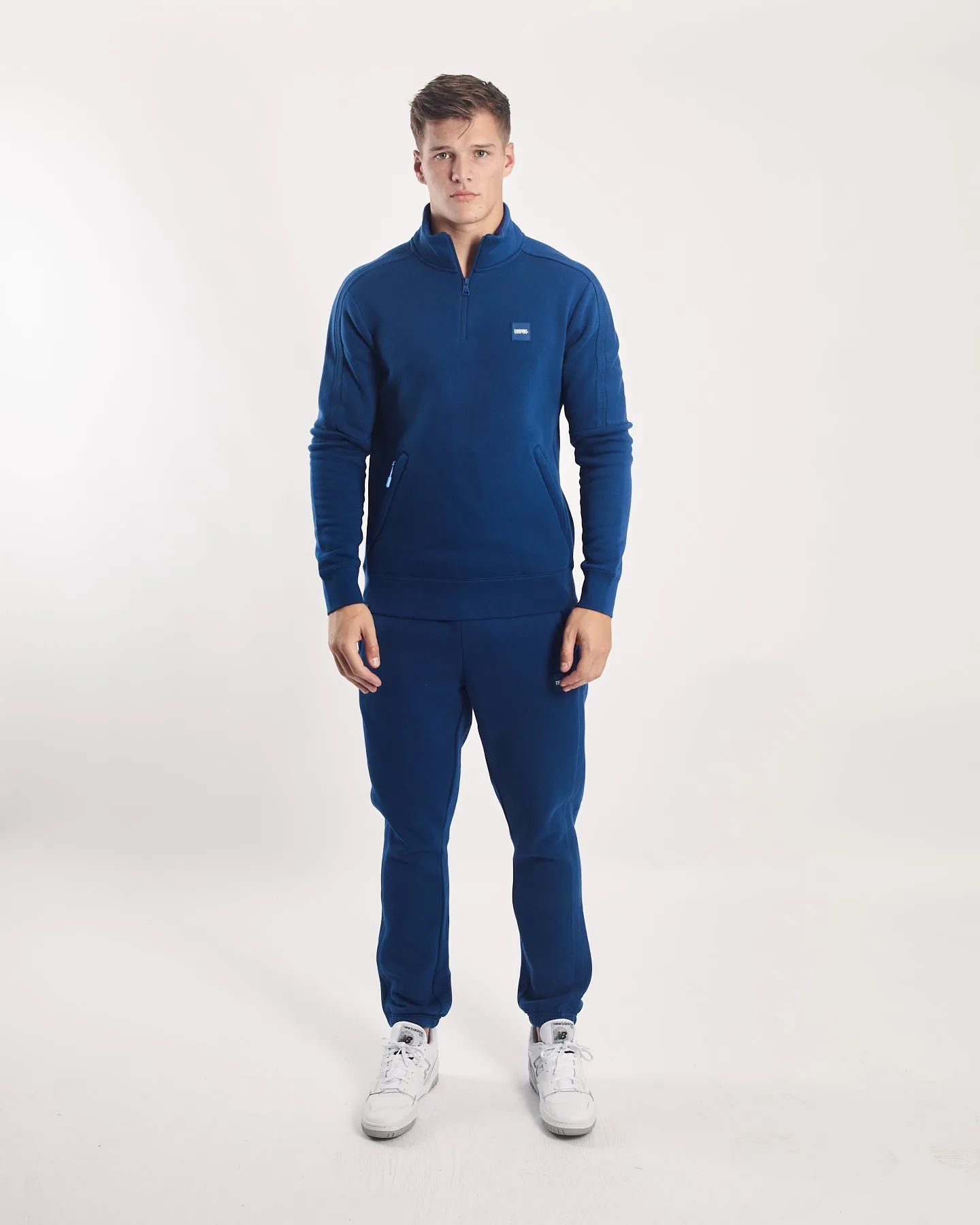 Oday Half Zip Blue Flame