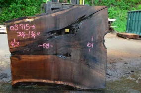 Oregon Black Walnut Slab 051915-06