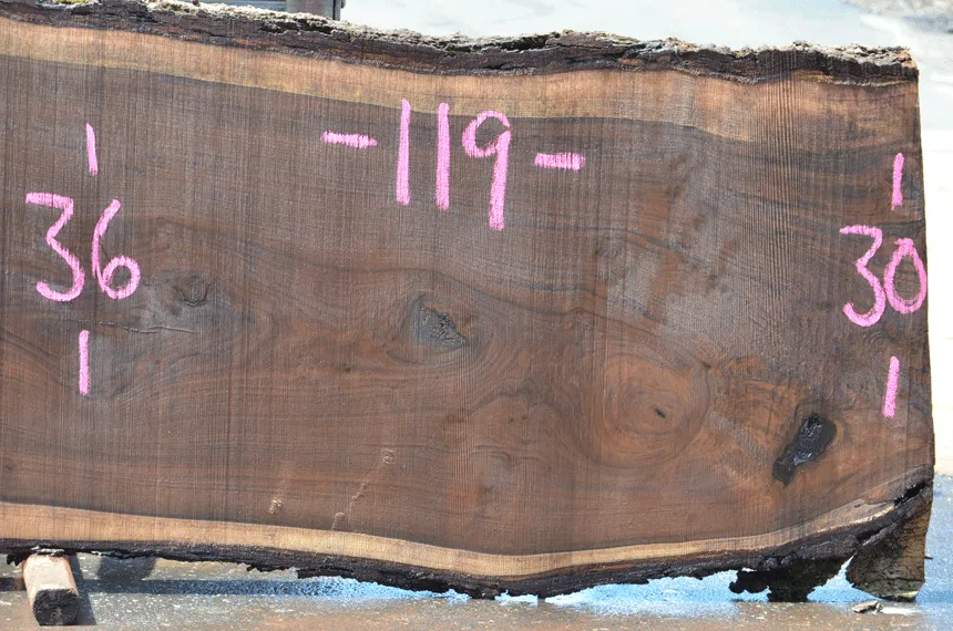 Oregon Black Walnut Slab 053019-11