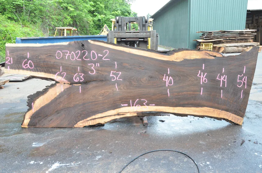 Oregon Black Walnut Slab 070220-02