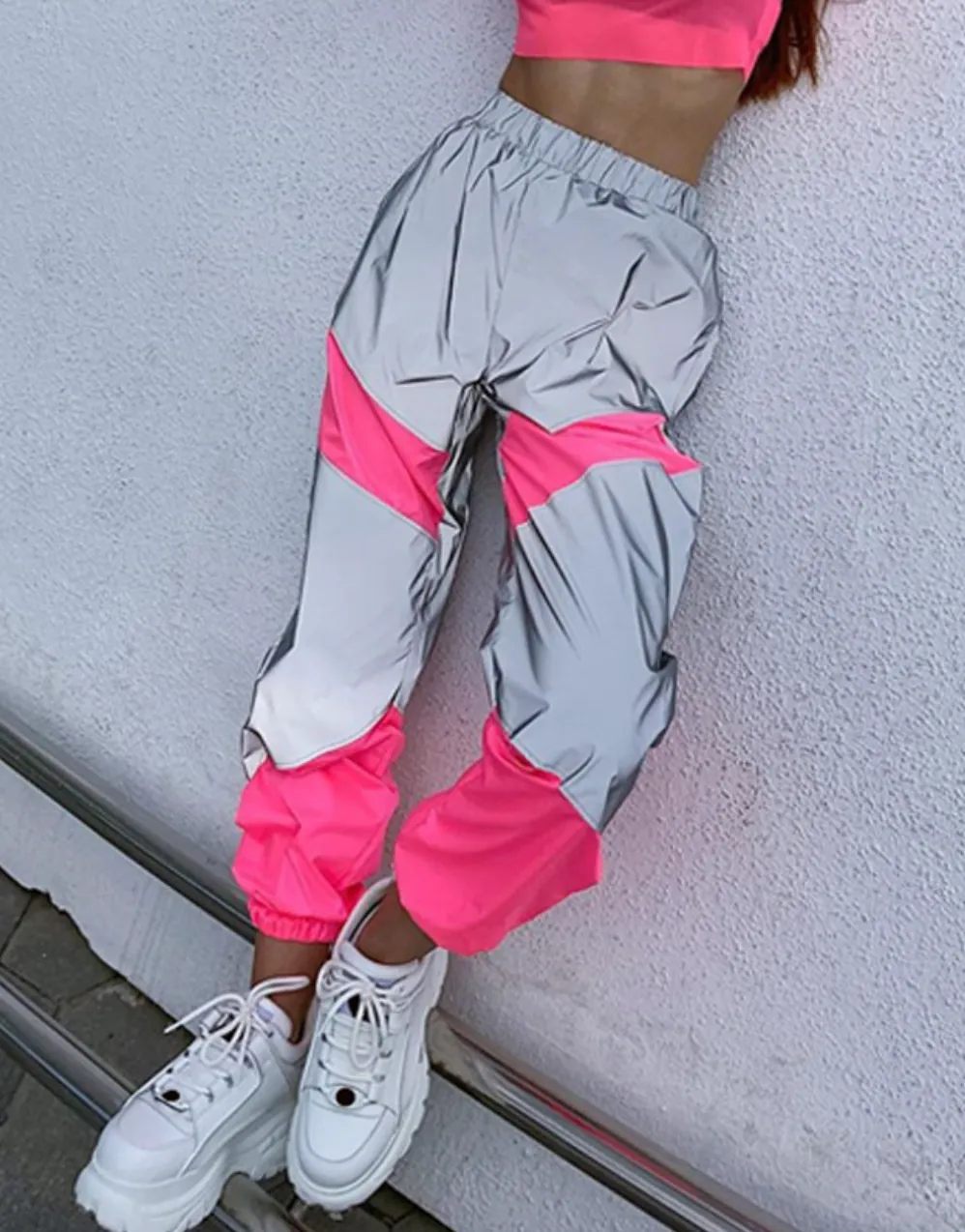 PANTALONI REFLECTORIZANTI 'PINK'