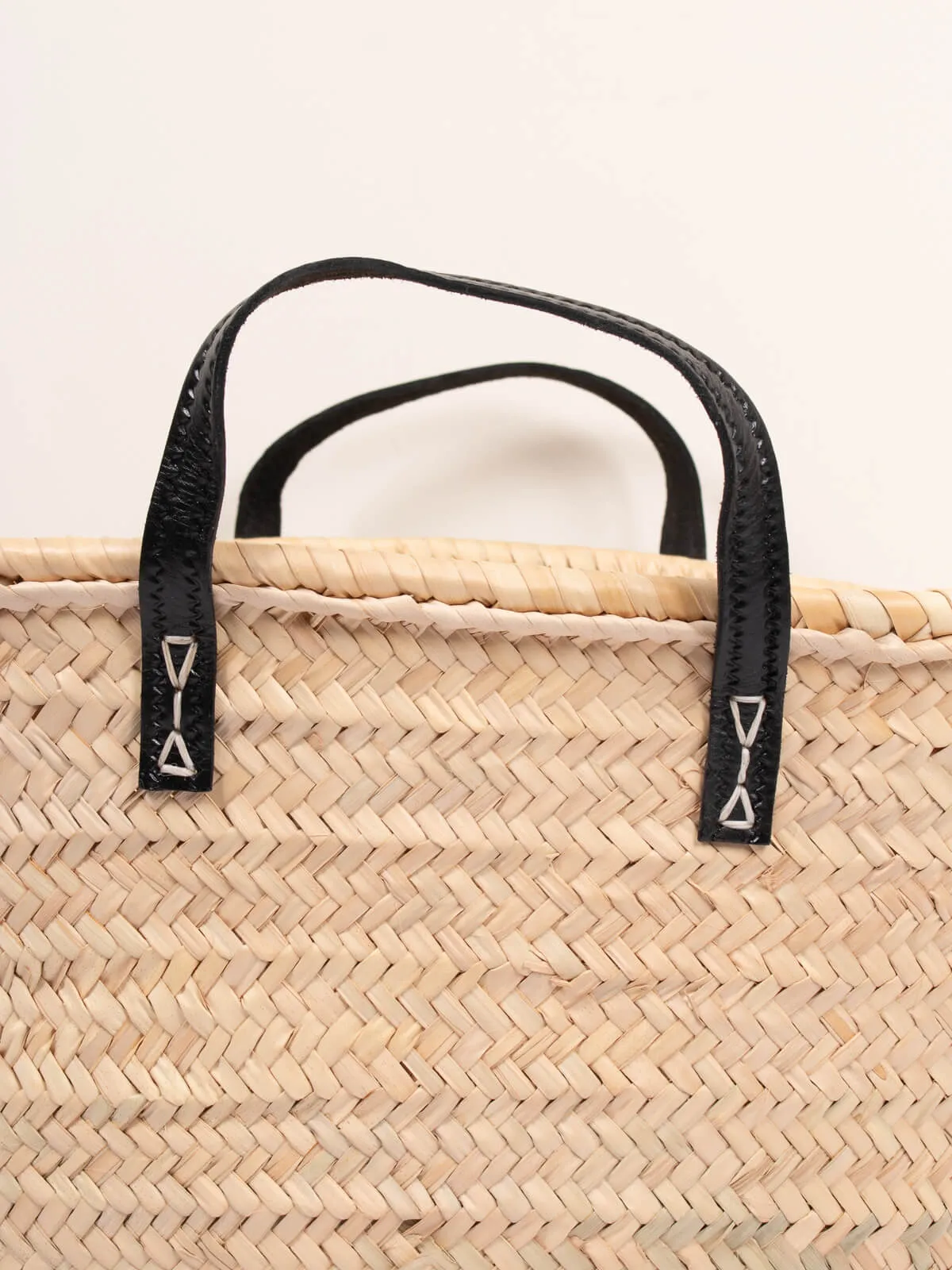 Parisienne Basket Bag, Black