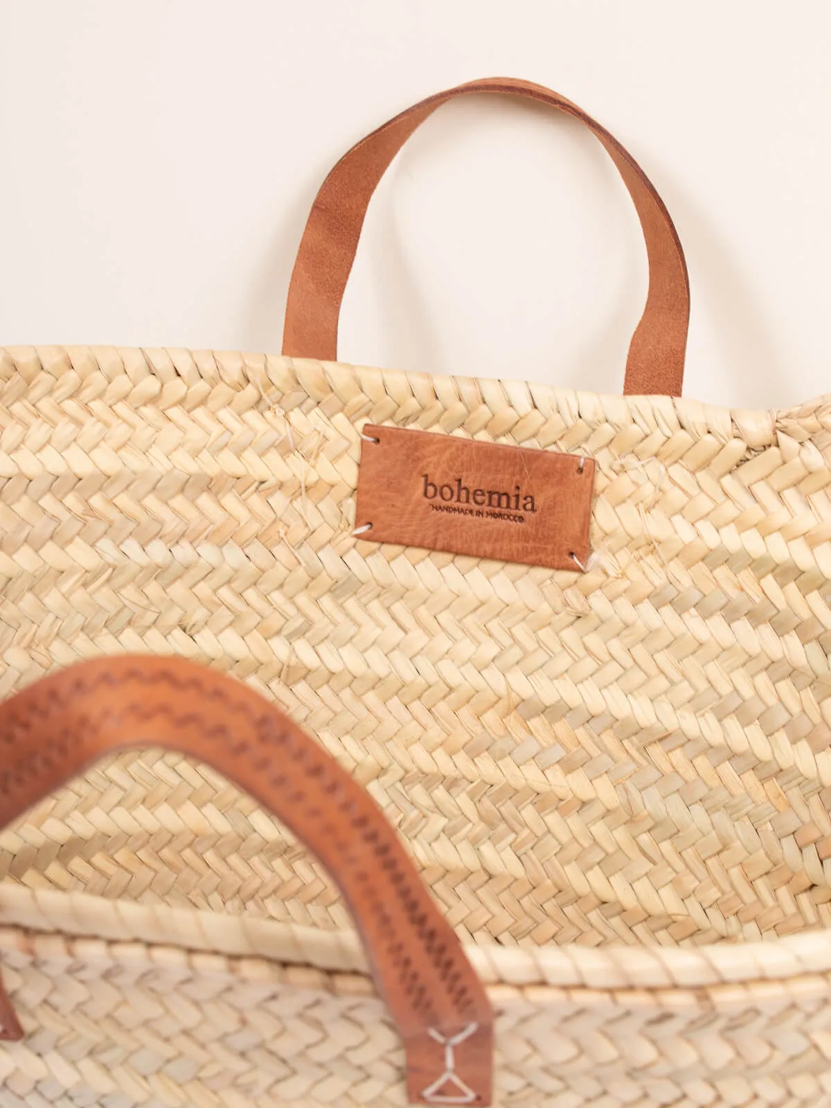 Parisienne Basket Bag, Tan