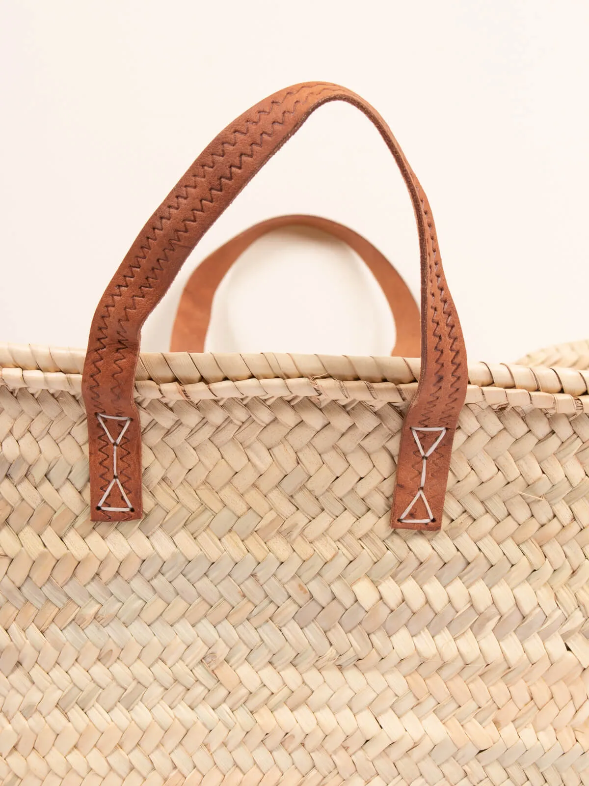 Parisienne Basket Bag, Tan