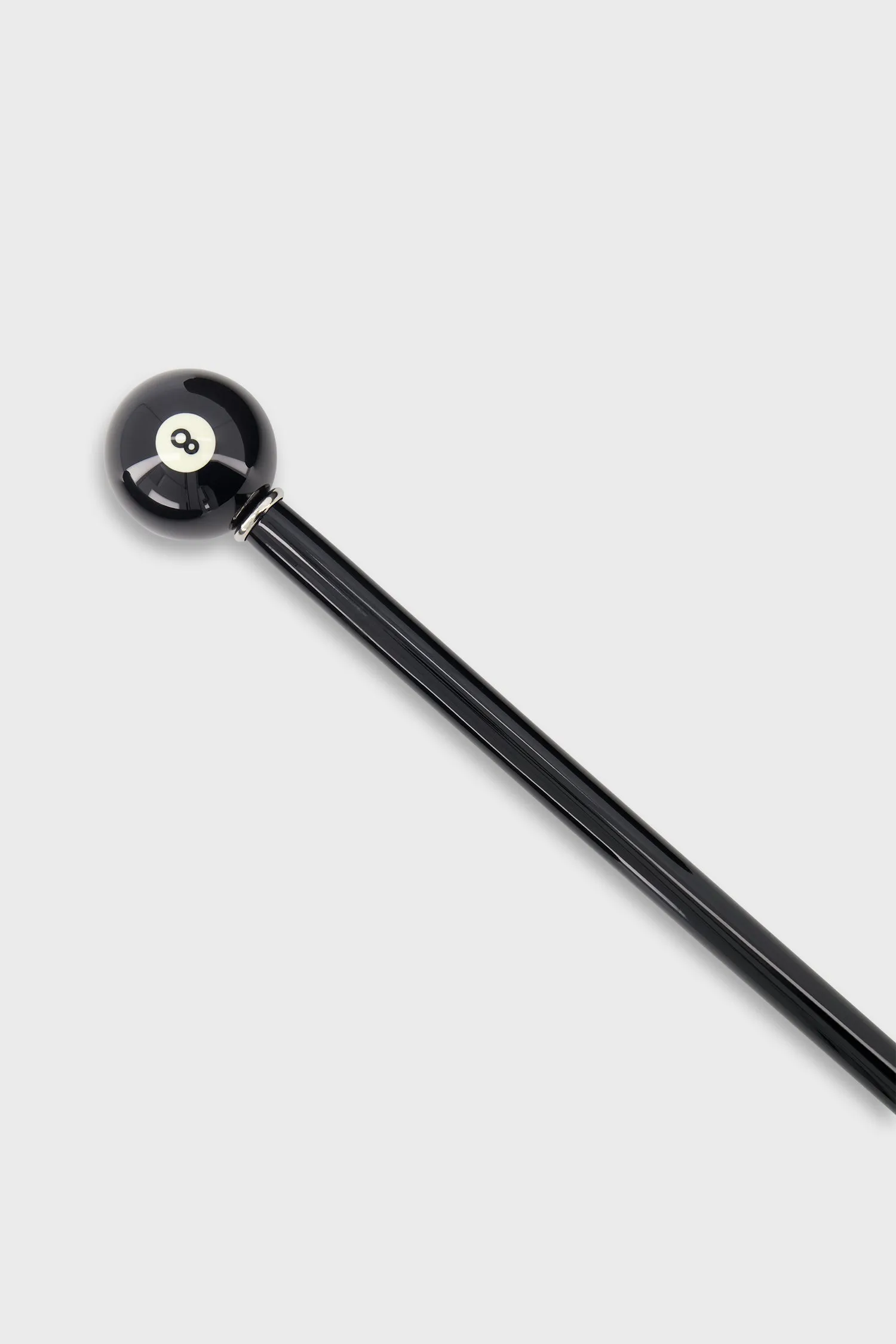 Pasotti Black Billiard Pool 8-Ball Cane