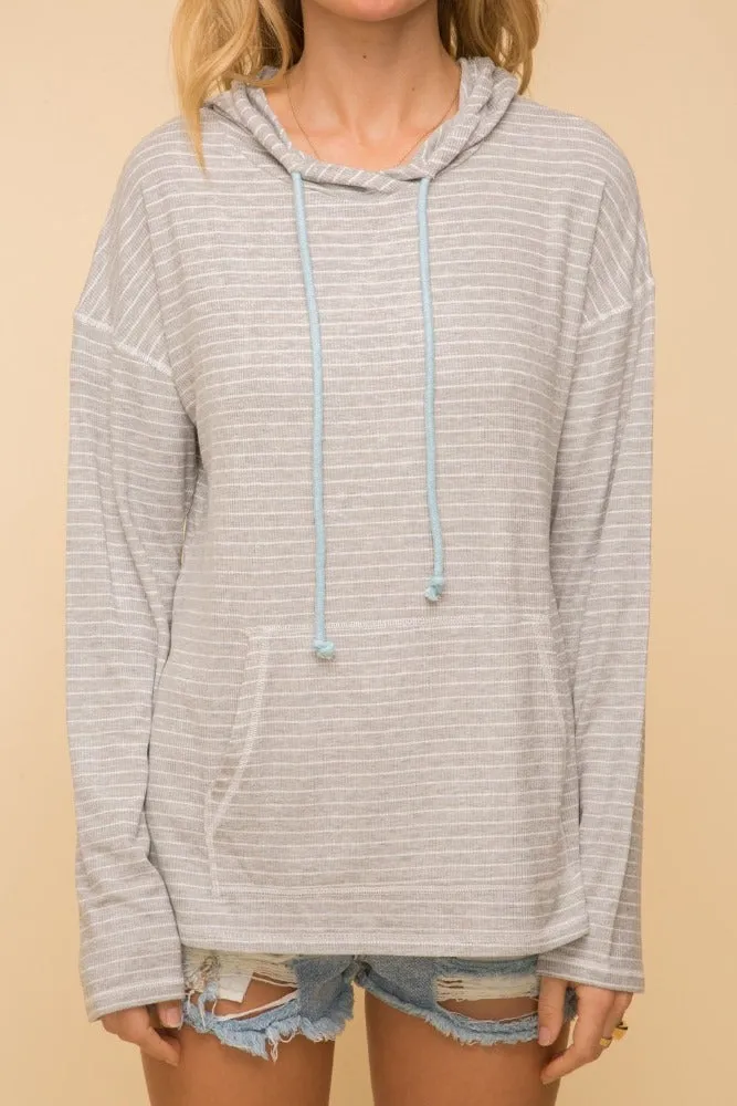 Pin Stripe Hoodie