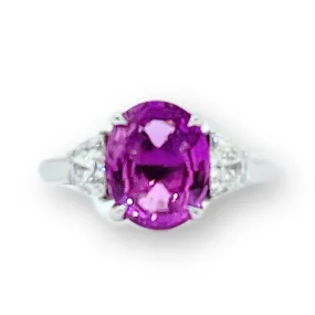 Pink Sapphire Ring