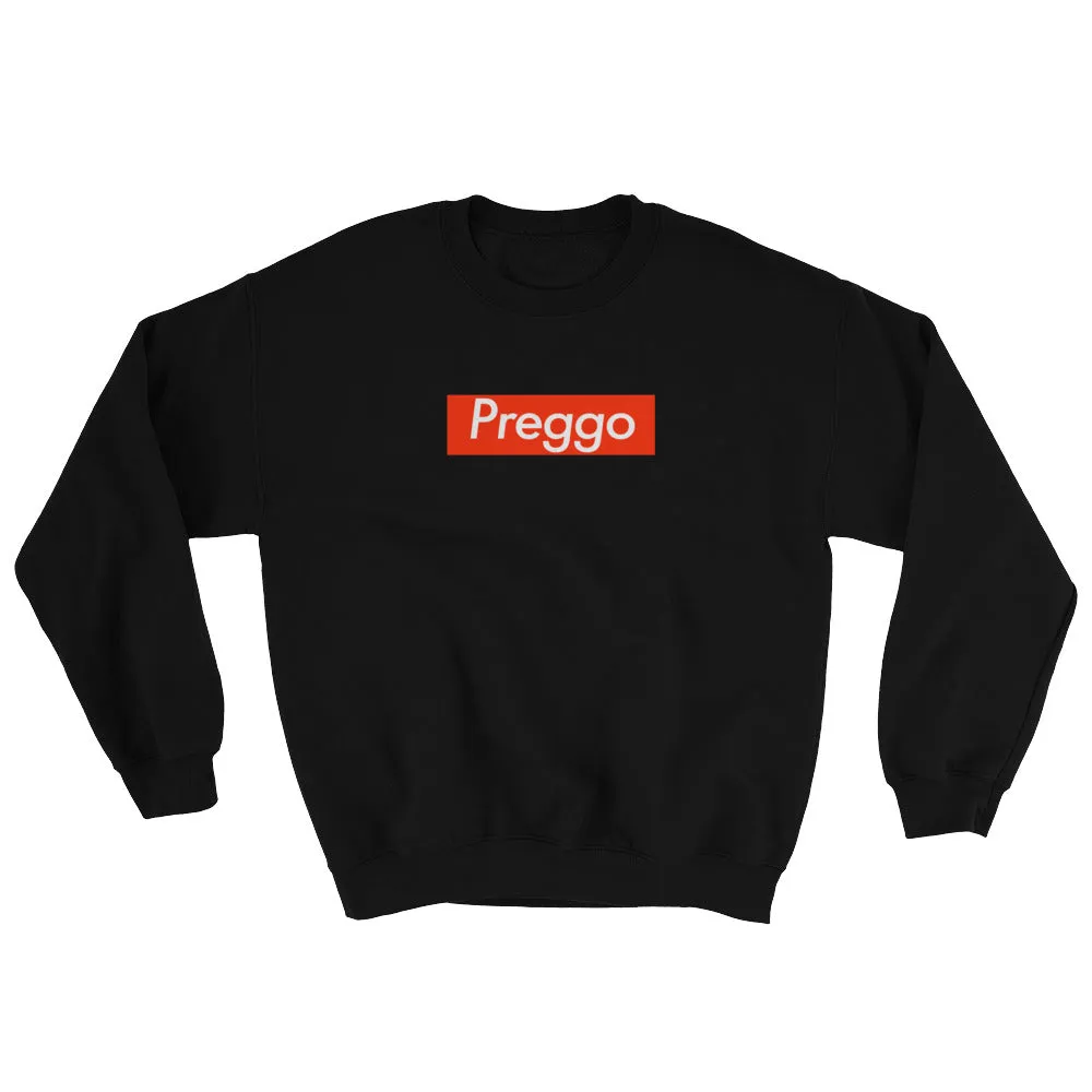 Preggo Box Logo Sweatshirt