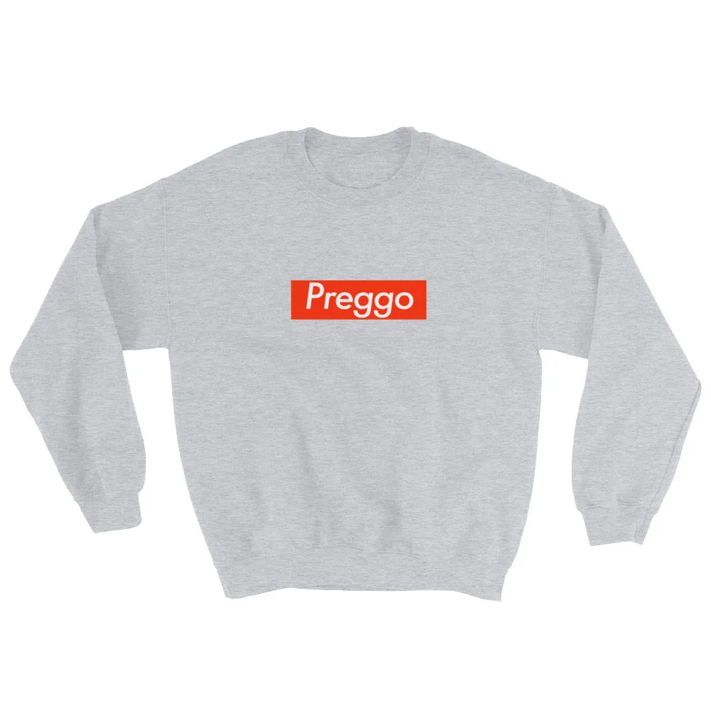 Preggo Box Logo Sweatshirt