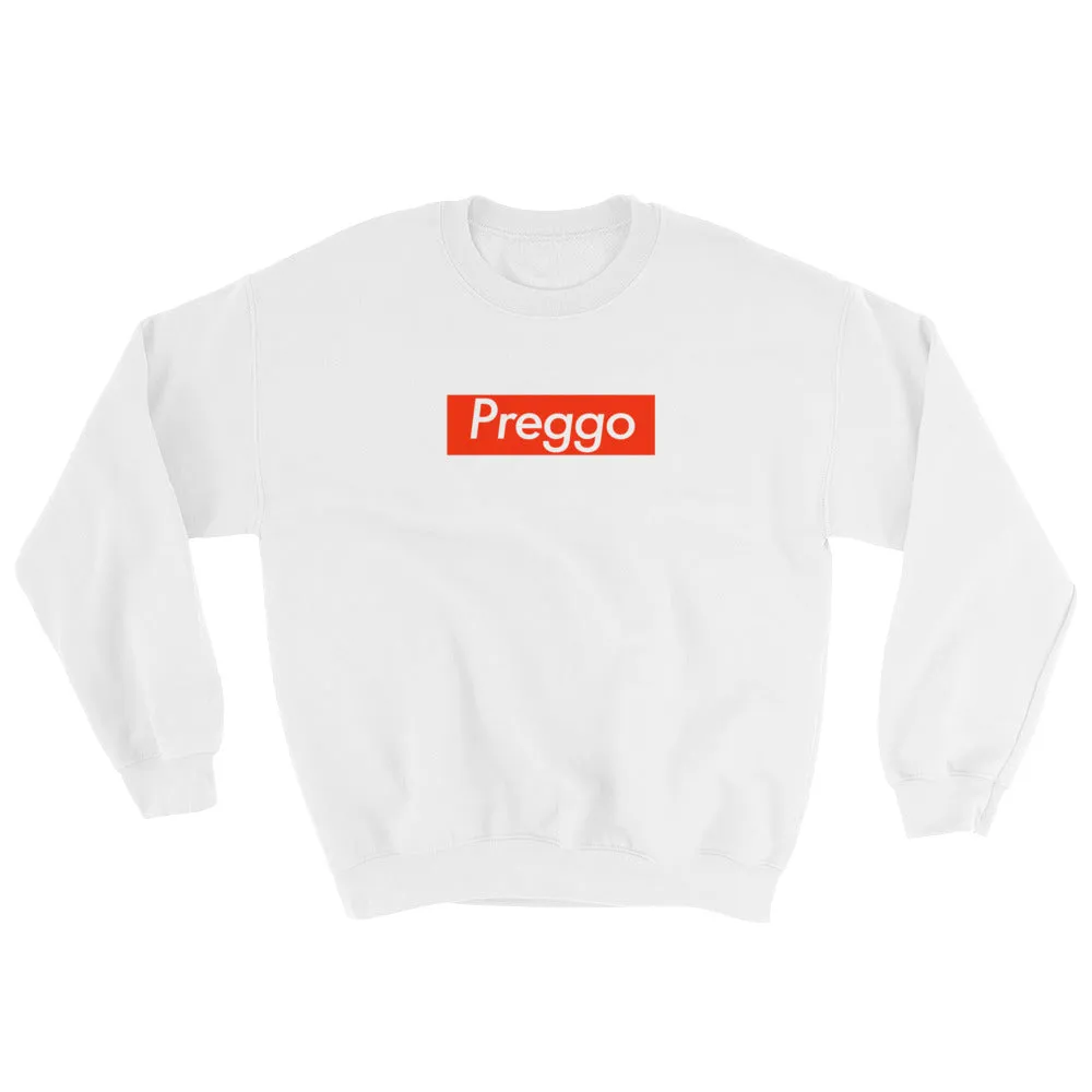 Preggo Box Logo Sweatshirt