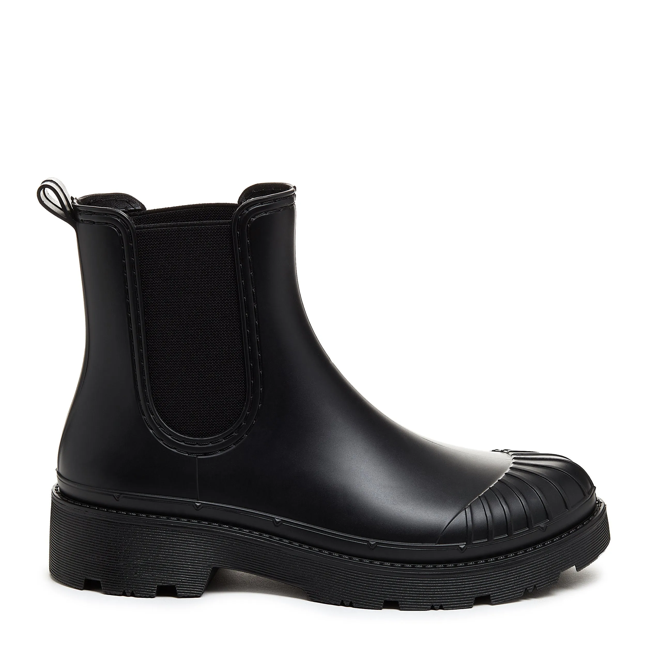 Puddle Black Chelsea Rain Boot