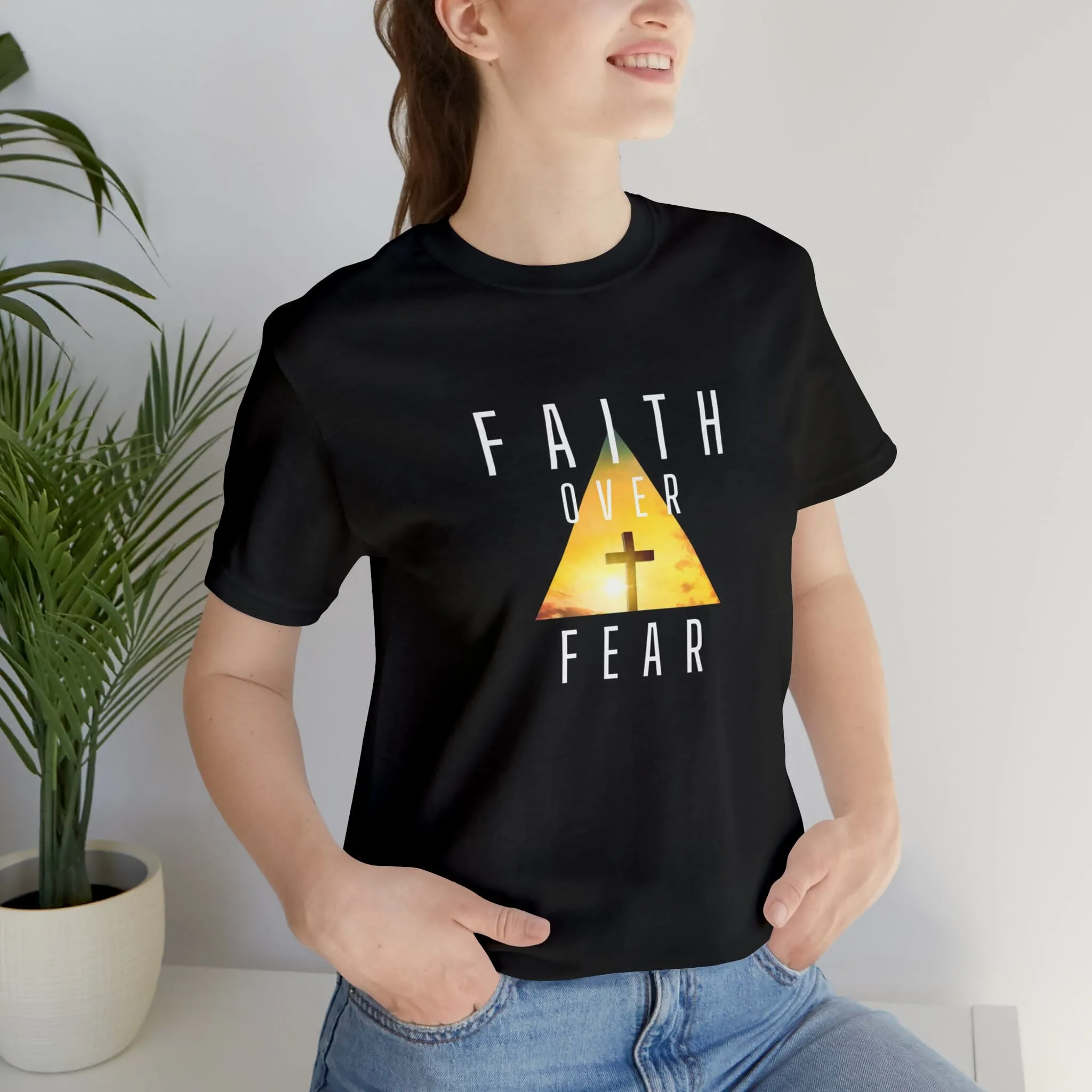 "Fear" Unisex Jersey Short Sleeve Tee