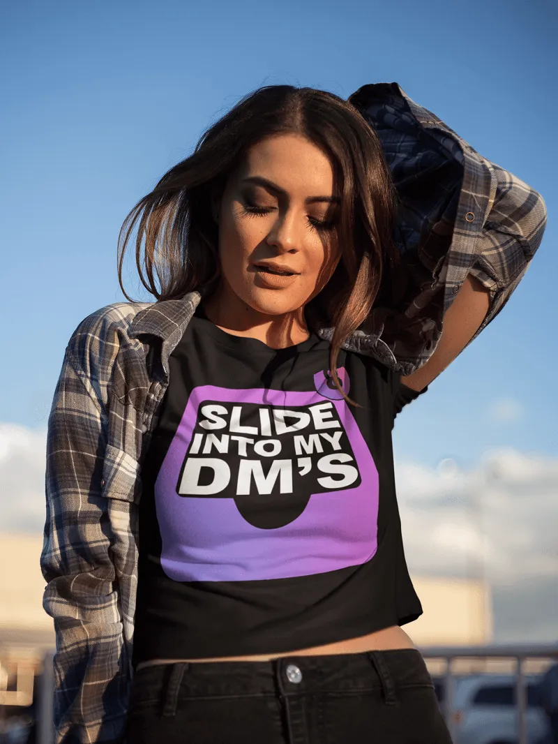 "Slide Into My DM's" Funny T-Shirt...Instagram DM's