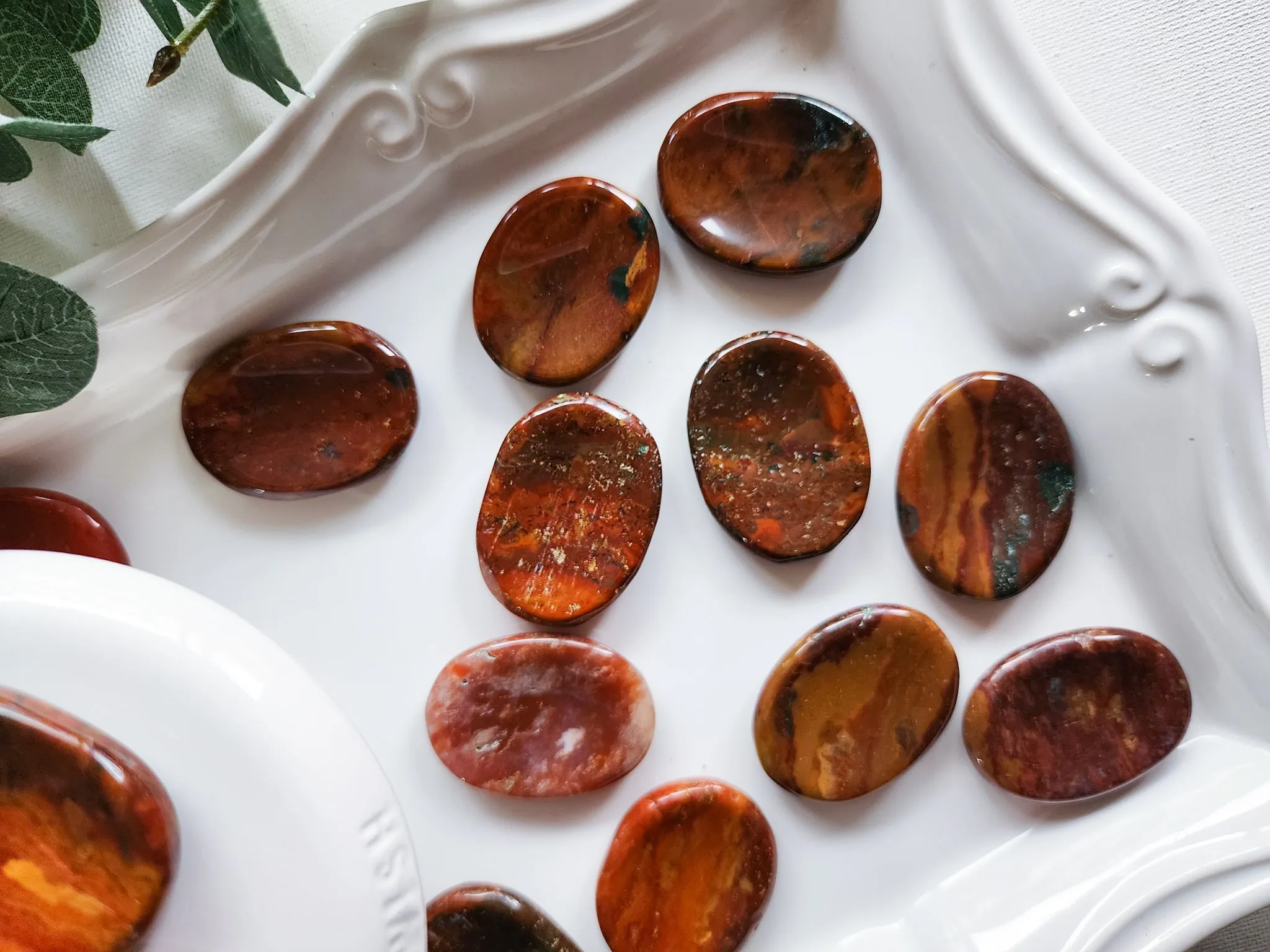 Red Jasper Mini Worry Stone