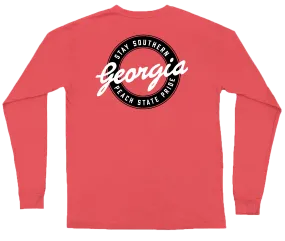 Retro Georgia Long Sleeve Tee