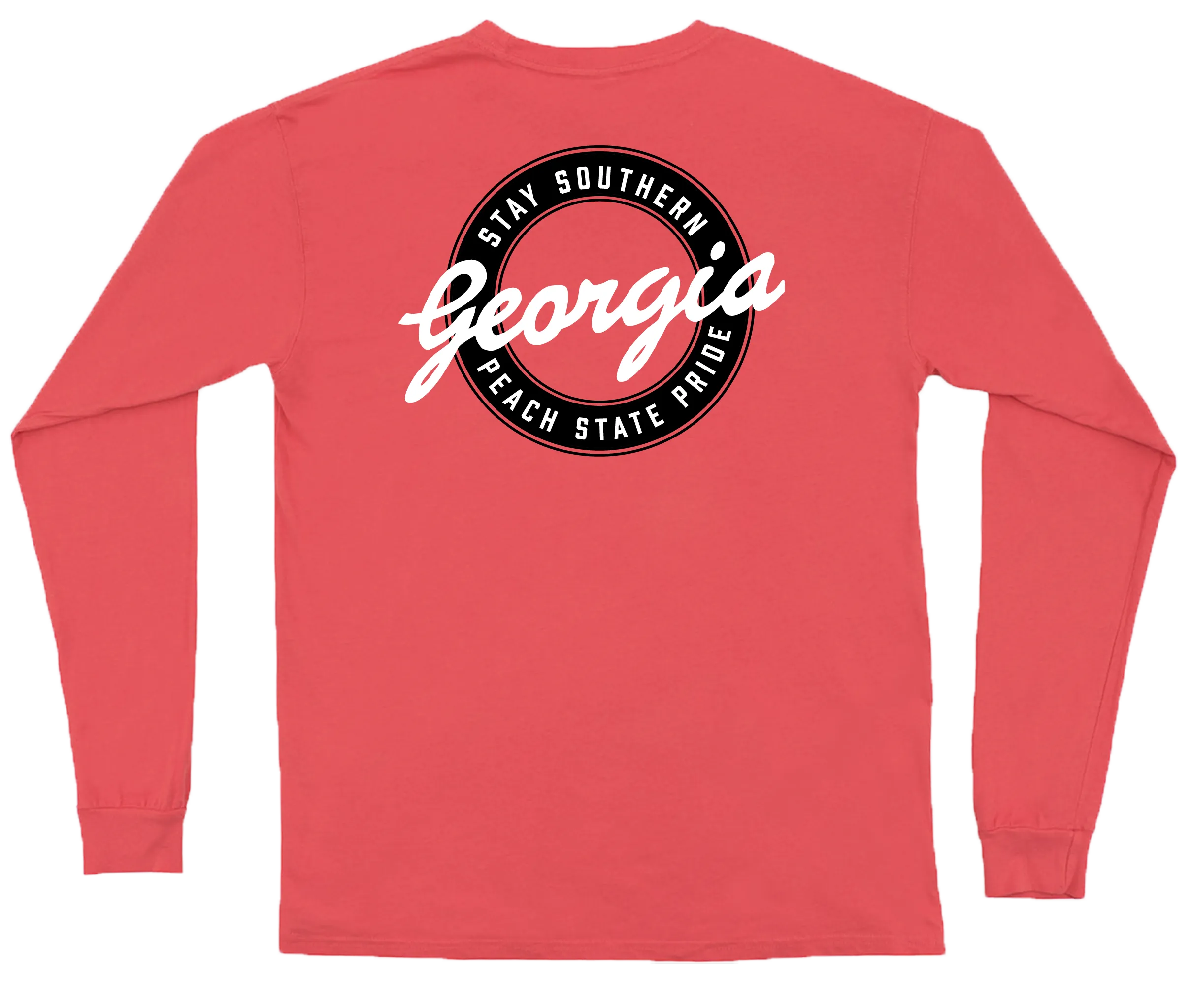 Retro Georgia Long Sleeve Tee