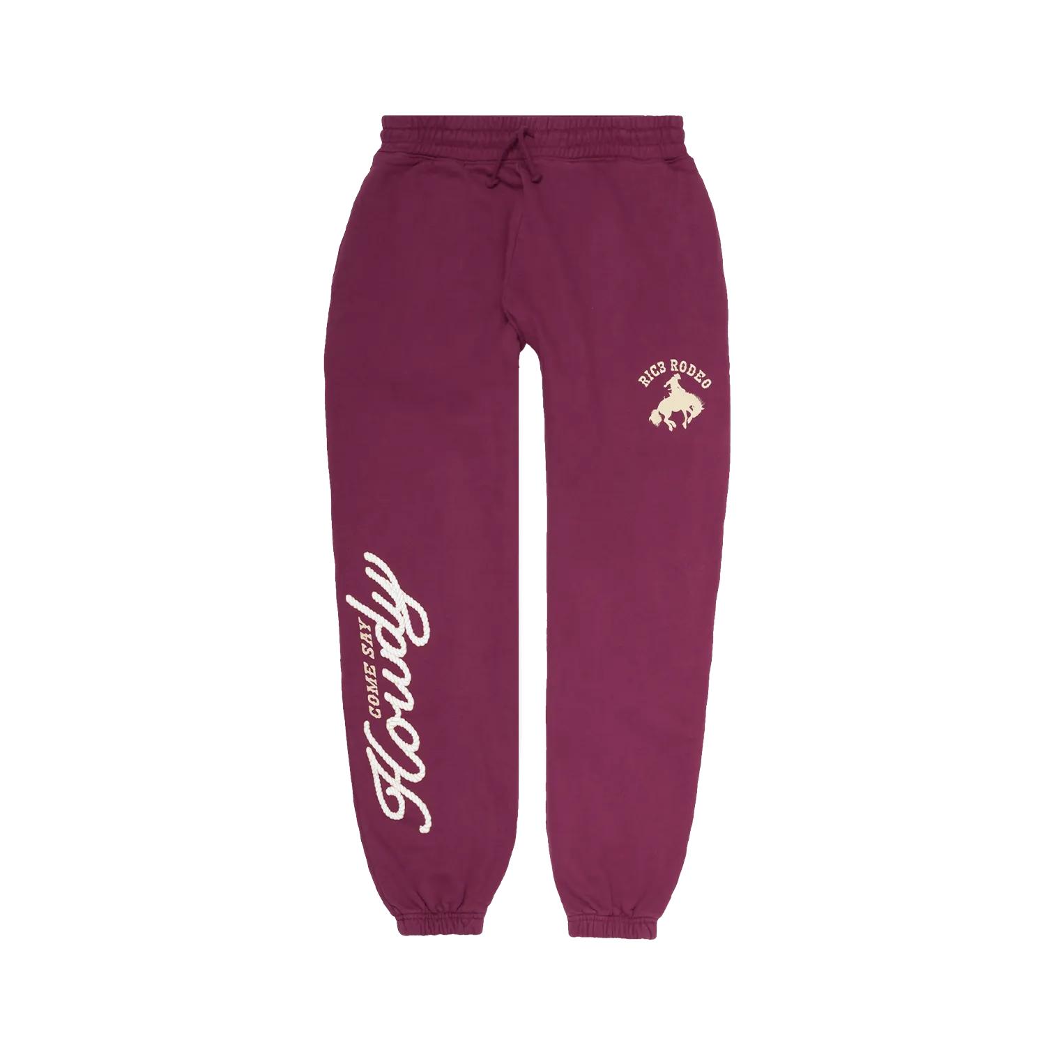 RIC3 Rodeo Sweatpants Wine