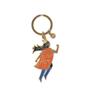 RIFLE PAPER CO. | Soaring Super Mom Enamel Keychain