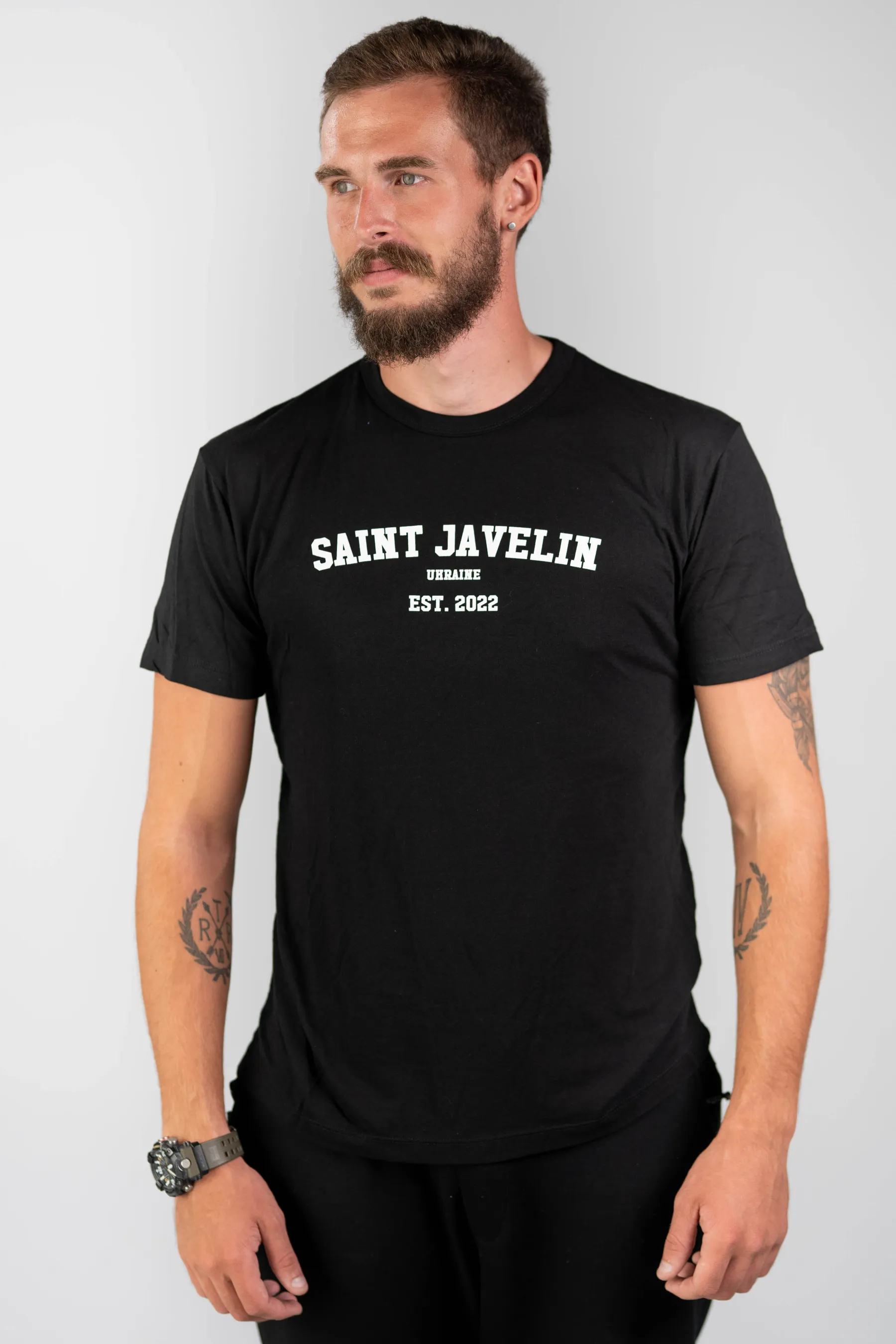 Saint Javelin Wordmark - Premium Adult TShirt