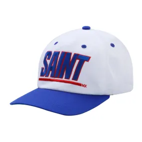 Saint Michael SAINT Snapback Hat White Blue