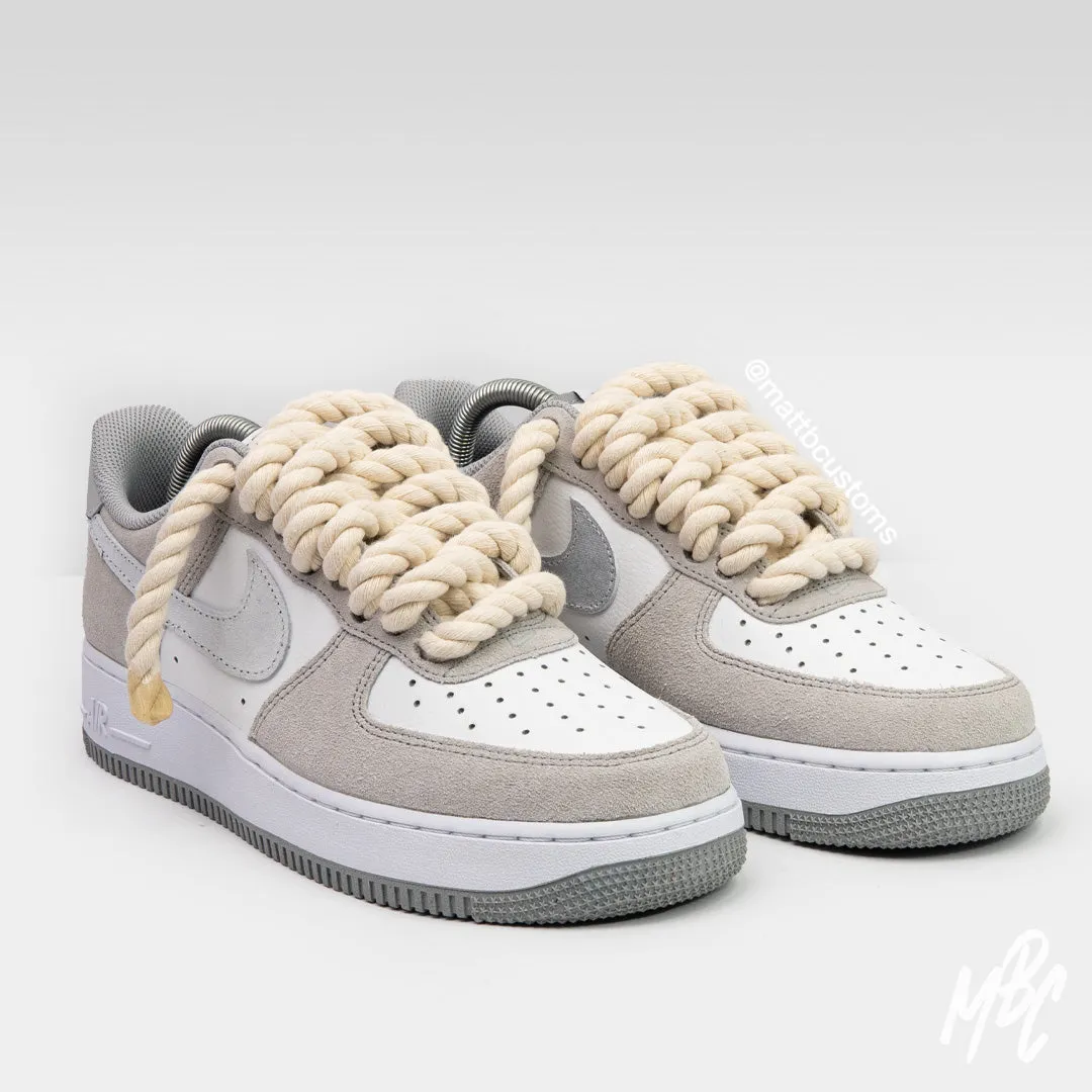 Sand Stone Thicc Lace - Air Force 1 Custom