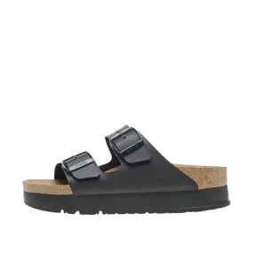 Sandali Donna Birkenstock Arizona PAP Flex Platform Nero