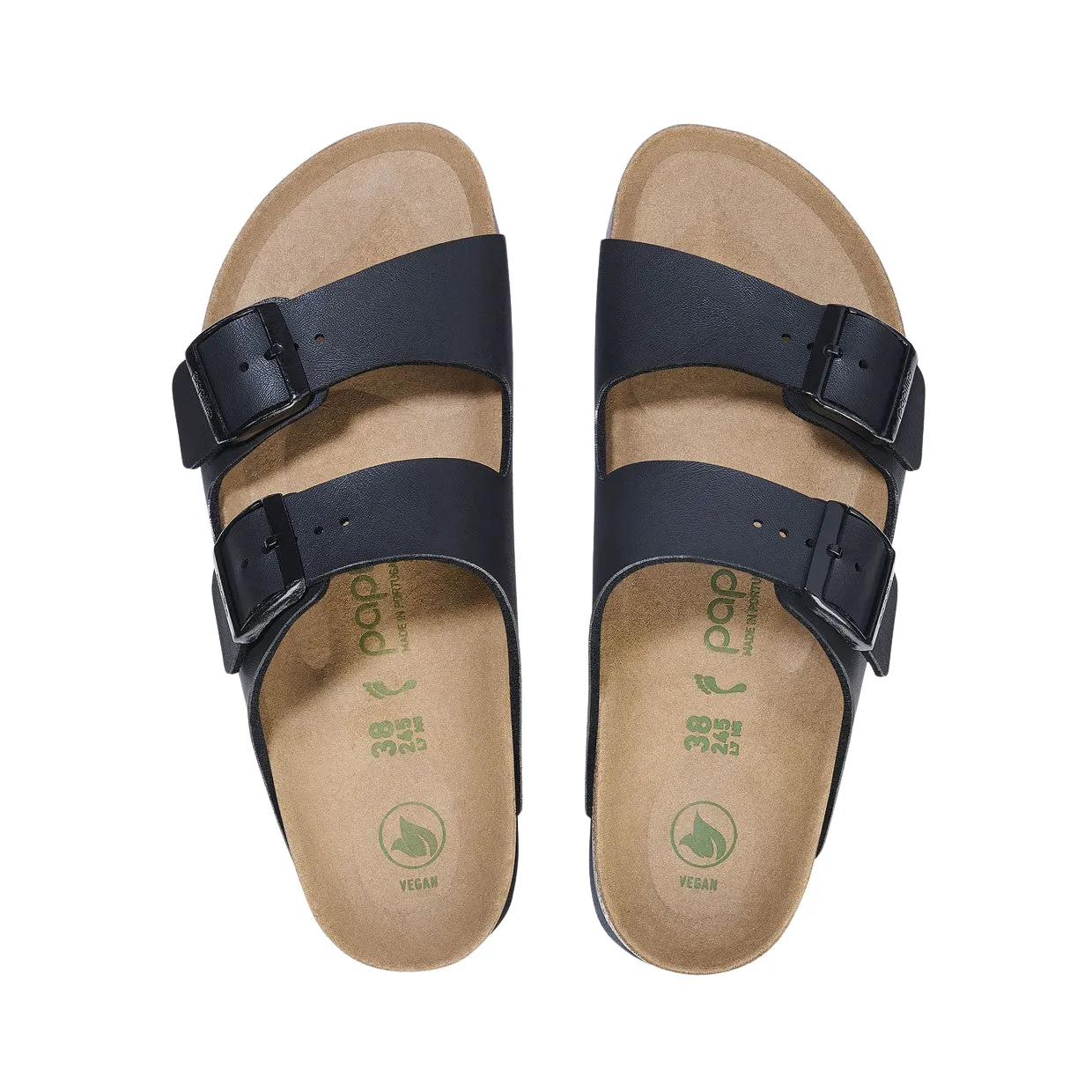 Sandali Donna Birkenstock Arizona PAP Flex Platform Nero