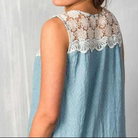 Seafoam Blue Summer Dress