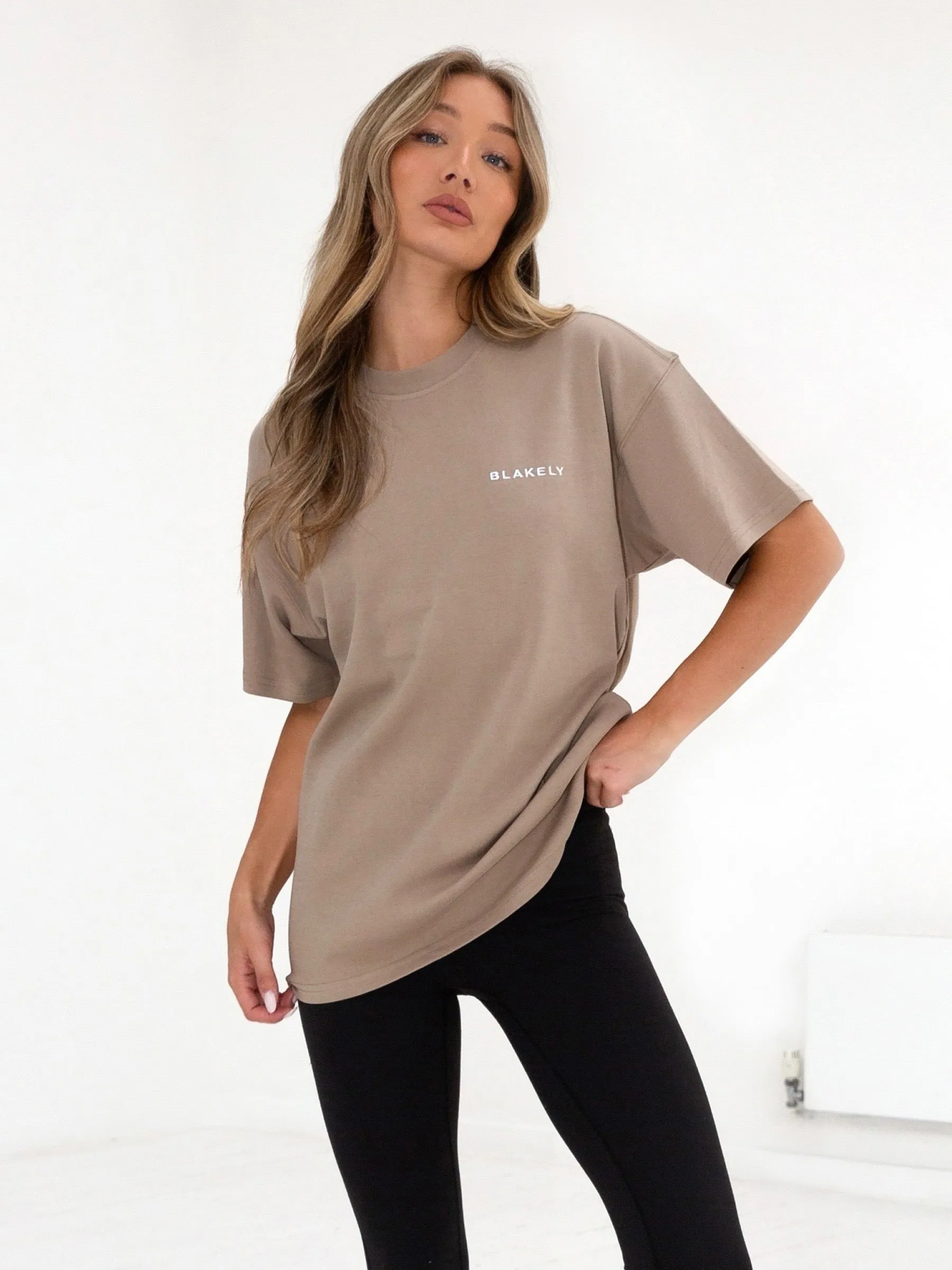 Series Oversized T-Shirt - Washed Khaki