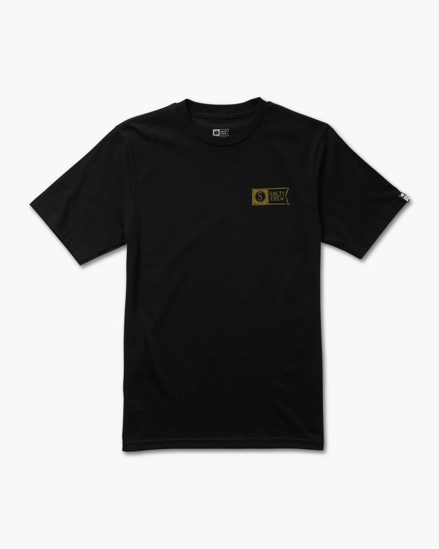 Sketchy Alpha Black S/S Premium Tee