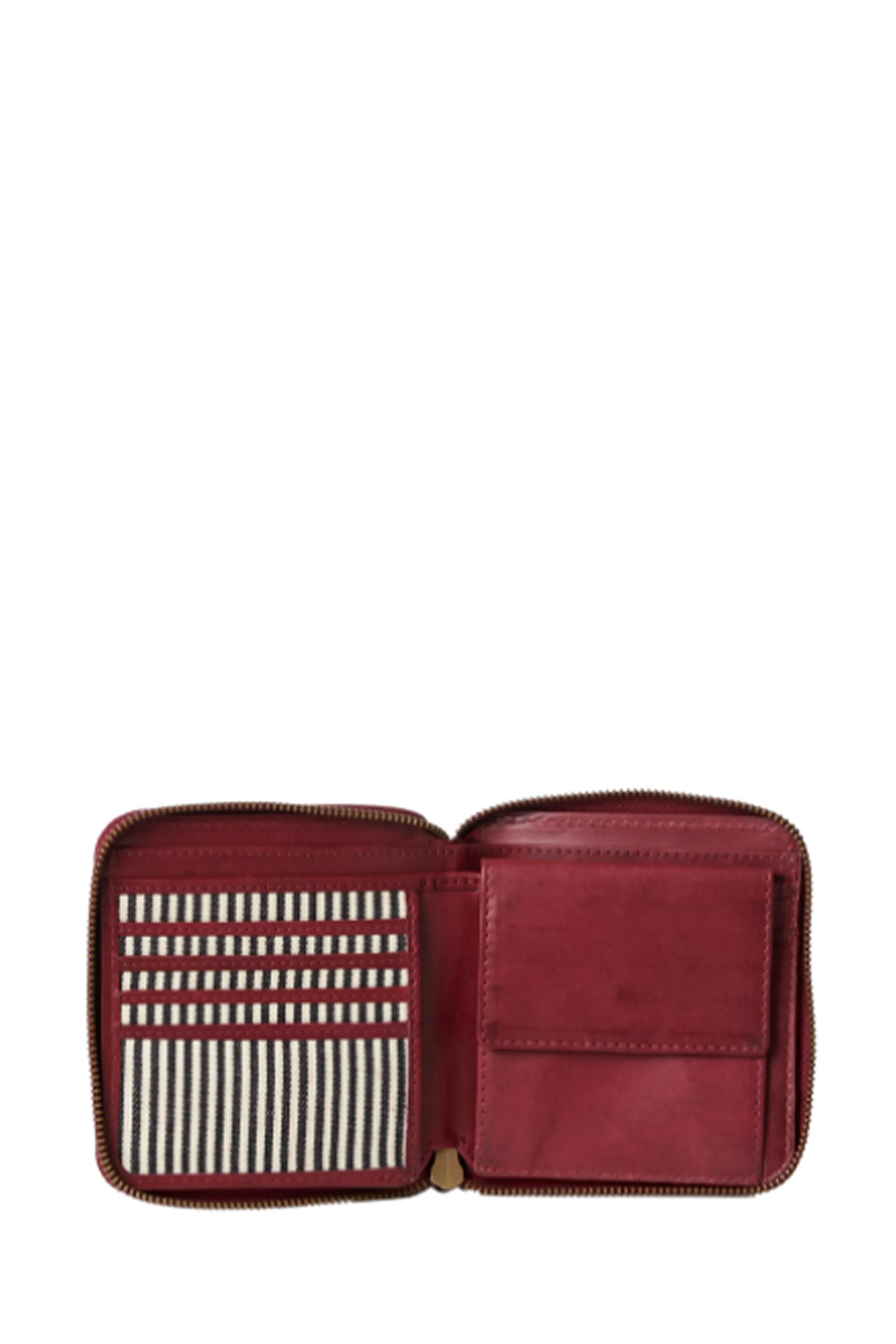 sonny square wallet ruby classic leather