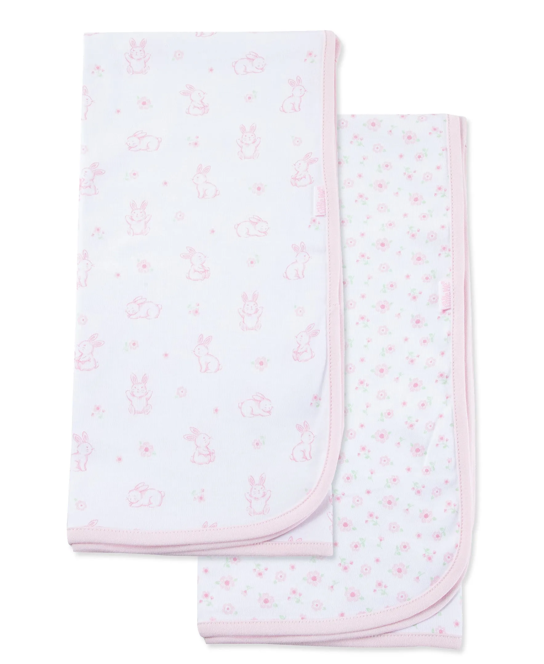 Spring Time Bunnies 2-Pack Recieving Blankets