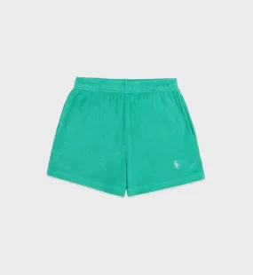 SRC Terry Short - Caribbean/White