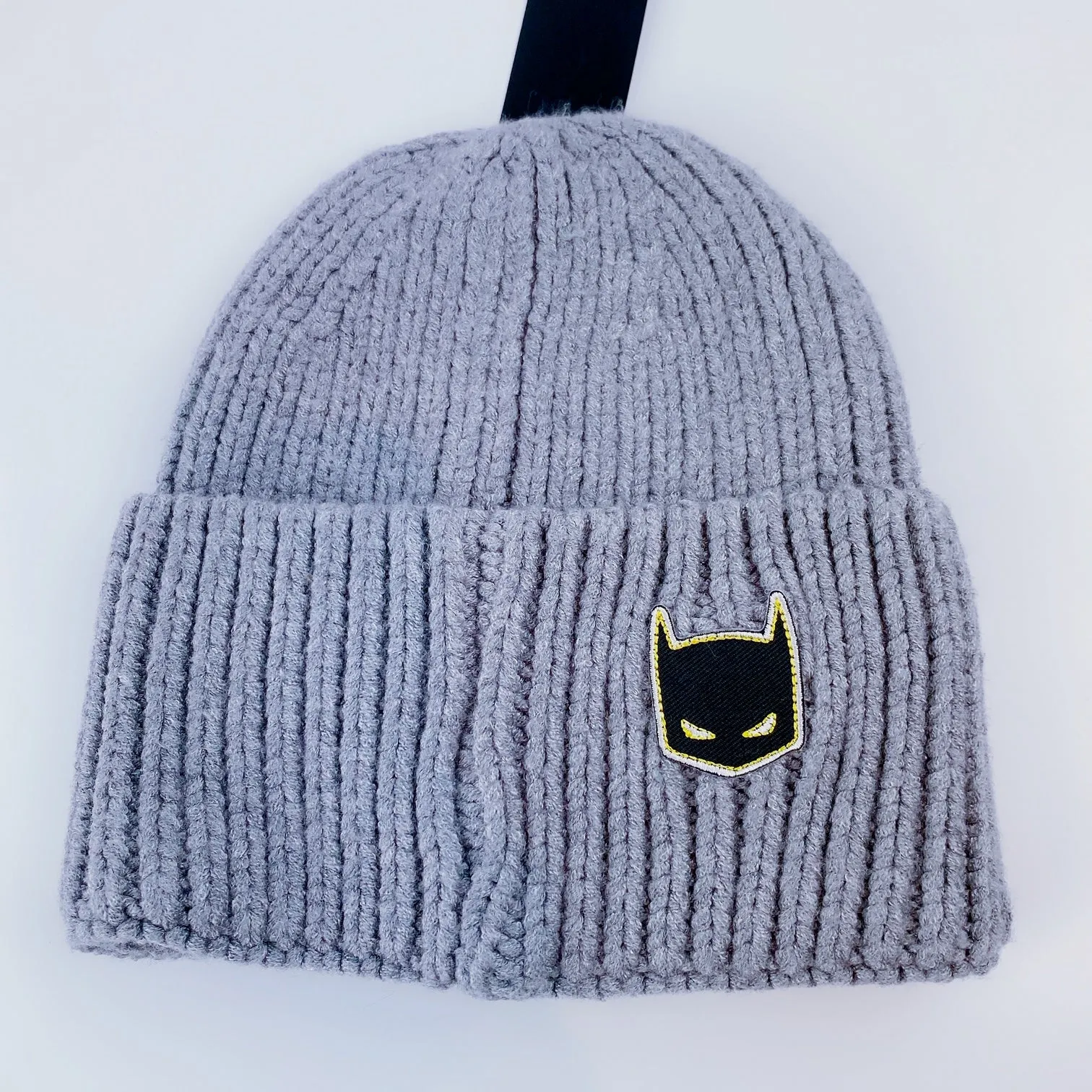 STEVE MADDEN DC Comics Batman Basic Cuff Hat - Grey