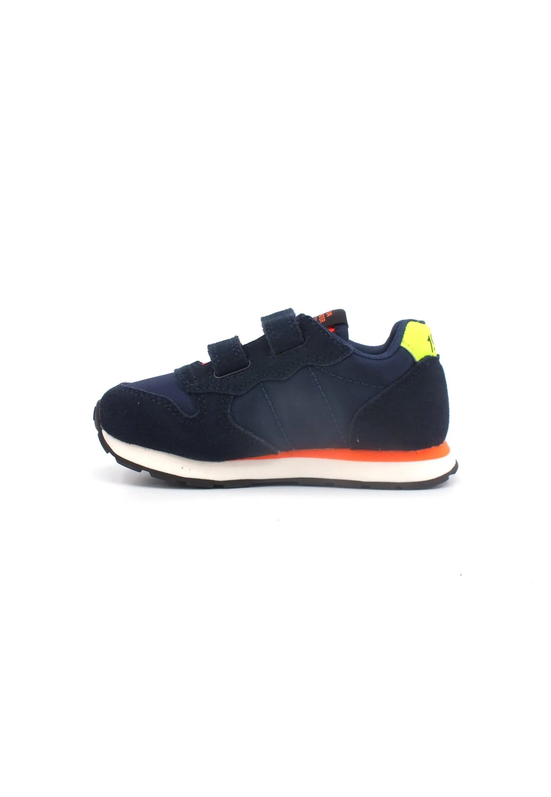 SUN68 Tom Fluo Sneaker Bambino Navy Blue Z33302B