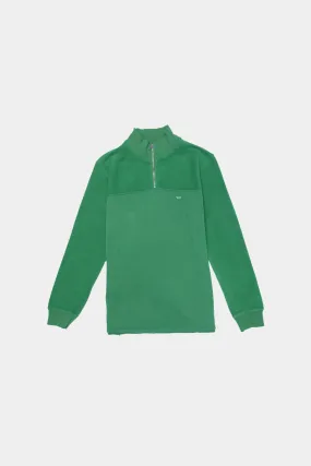 SWEATSHIRT ZIP TURTLE GREEN