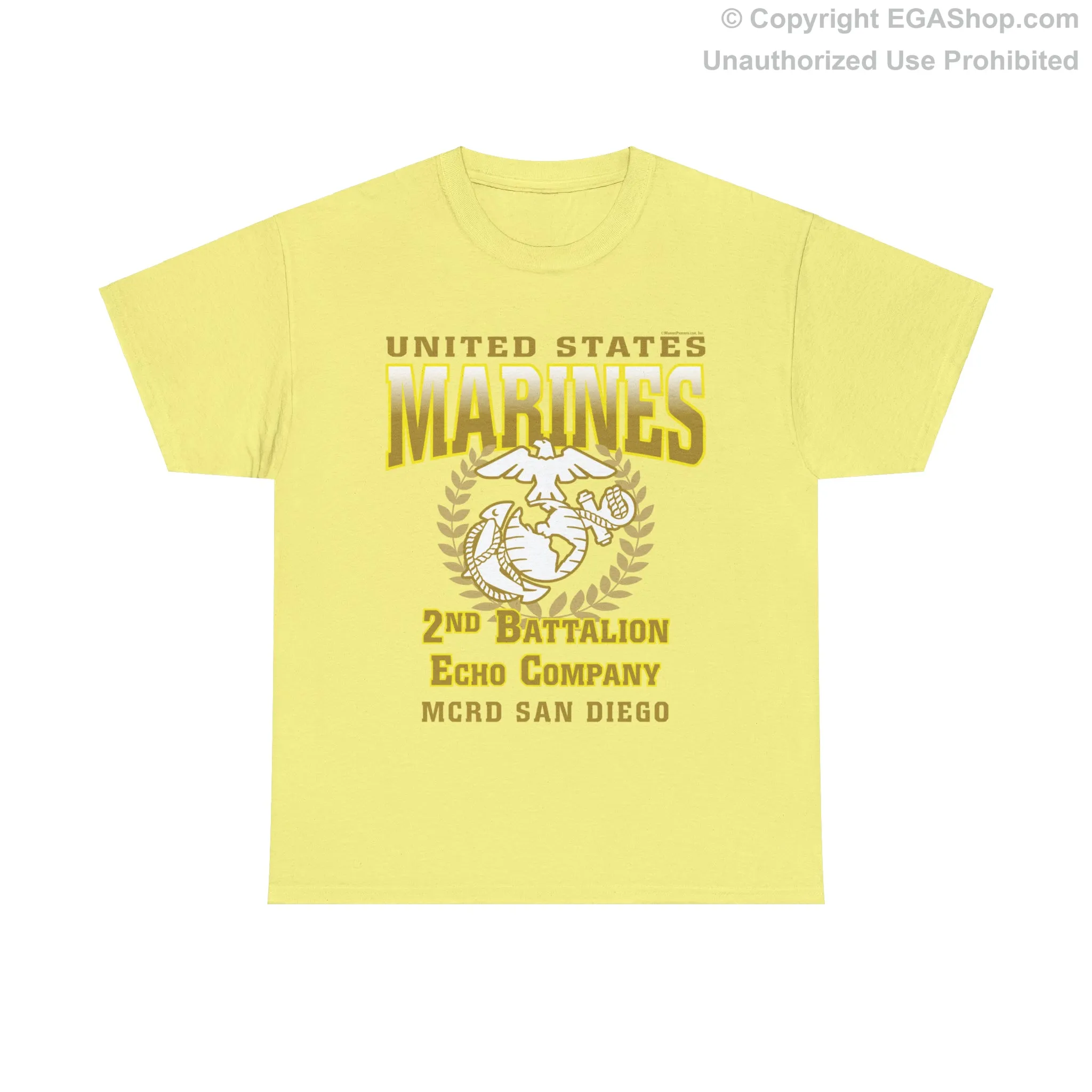 T-Shirt: Echo Co. MCRD San Diego (EGA   Back Proud Family)