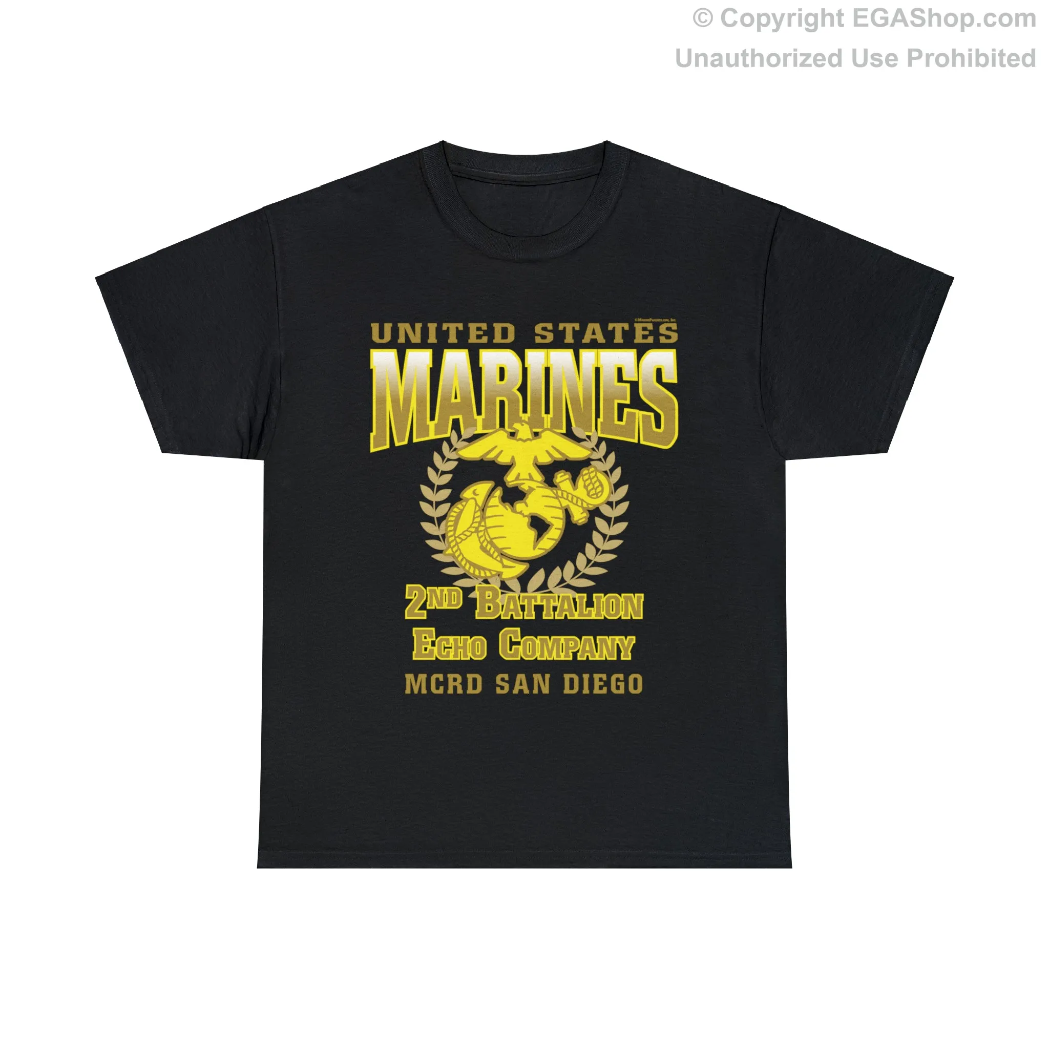 T-Shirt: Echo Co. MCRD San Diego (EGA   Back Proud Family)