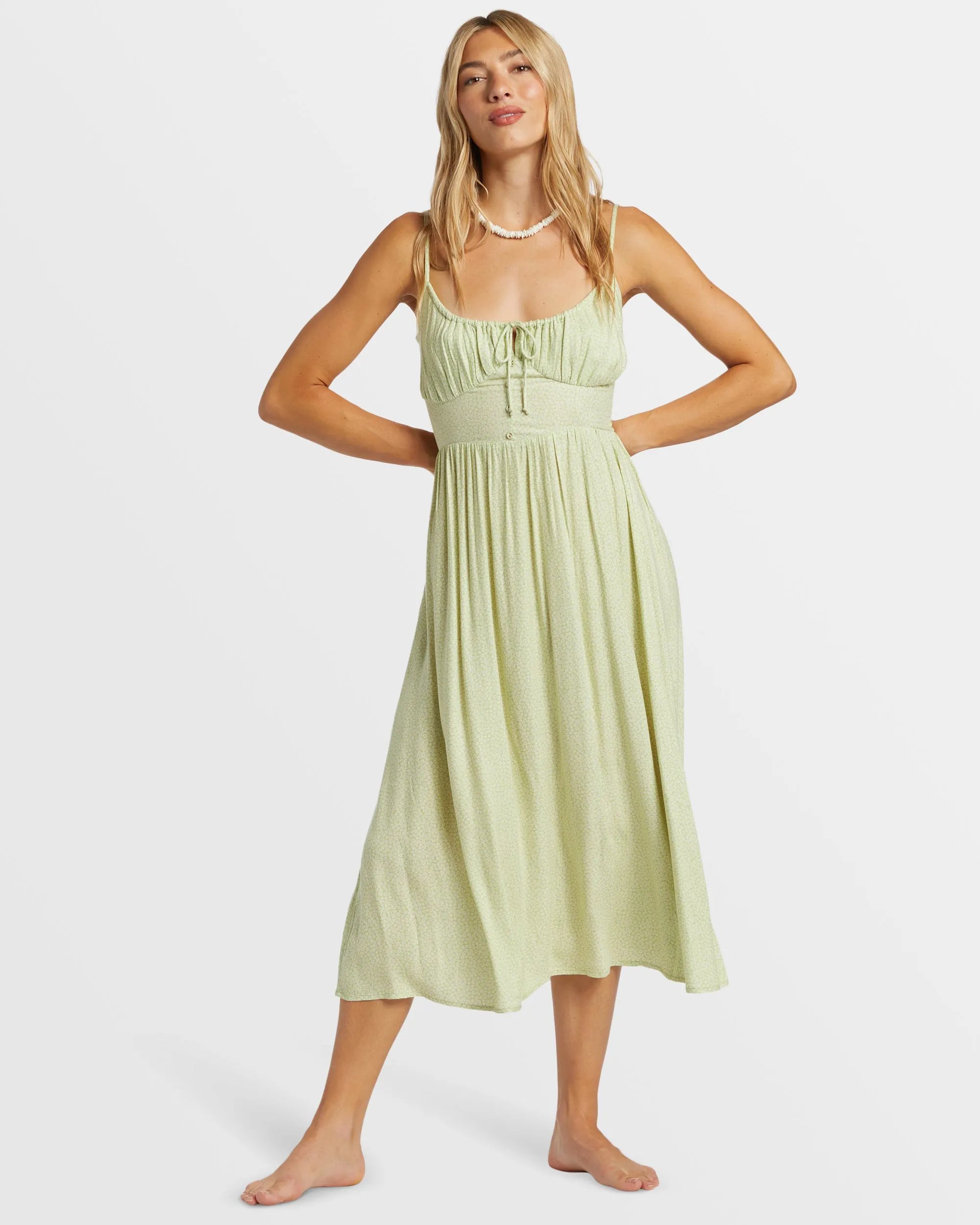 Texas Beach Midi Dress - Willow