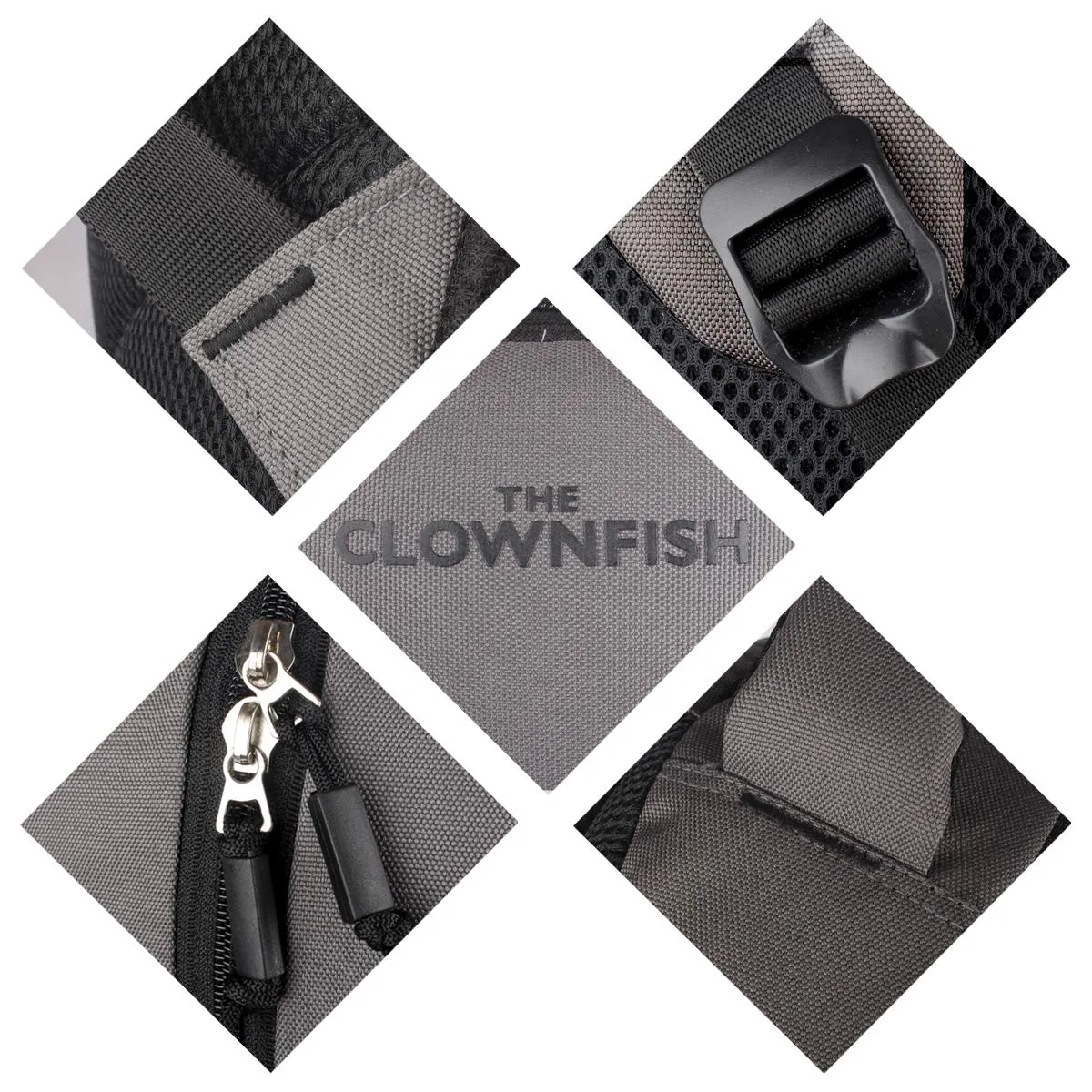 THE CLOWNFISH 26 Ltrs Black Laptop Backpack (TCFBPPO-ABBL10)