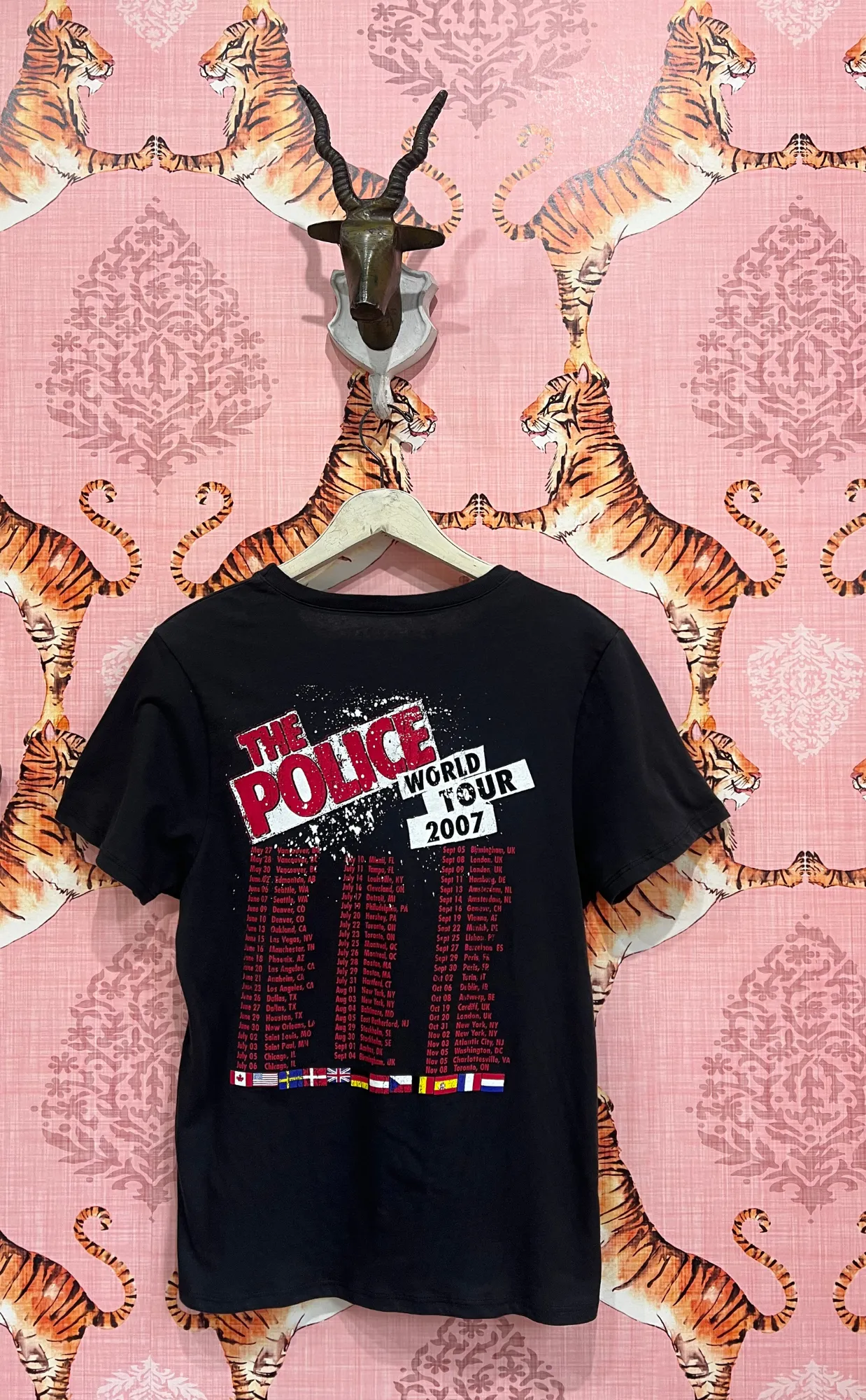 The Police UK Tour Tee - LIMITED EDITION