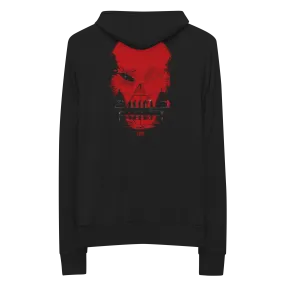 The Walking Dead Skull Zip Up Hoodie